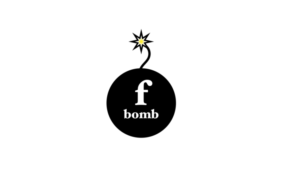 bomb that says f bomb